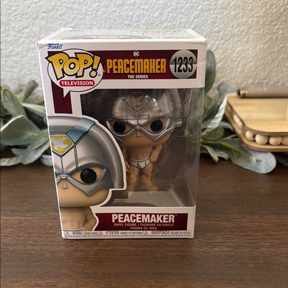 Funko Silver Decor Accent Peacemaker